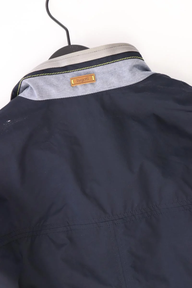 Bugatti Übergangsjacke für Herren Gr. Kurzgröße 28 blau aus Polyester