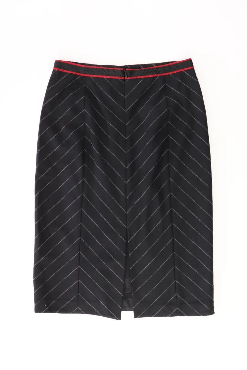 Marc Cain Wollrock Gr. 38 schwarz aus Schurwolle