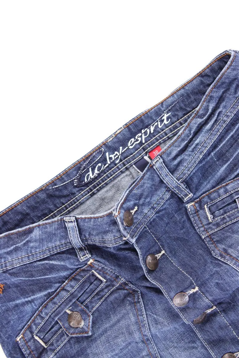 edc by Esprit Jeansrock Gr. 38 blau aus Baumwolle