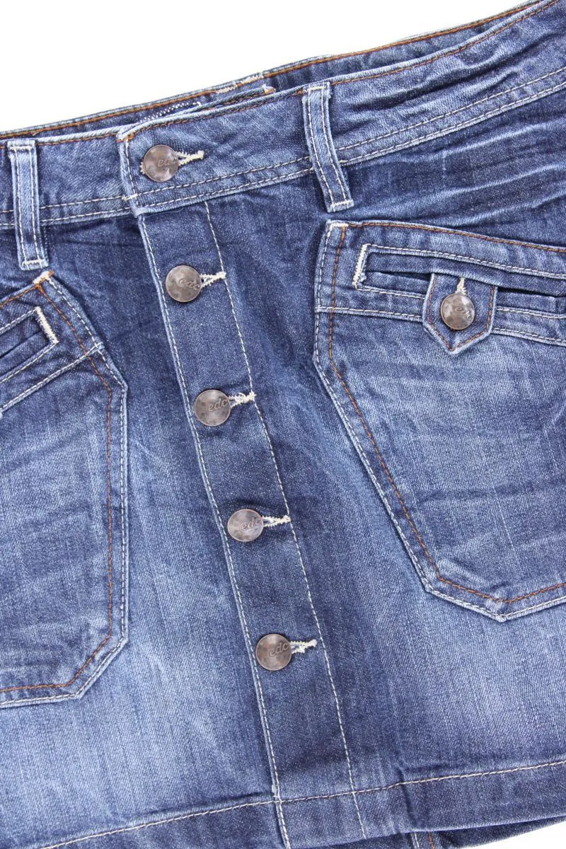 edc by Esprit Jeansrock Gr. 38 blau aus Baumwolle
