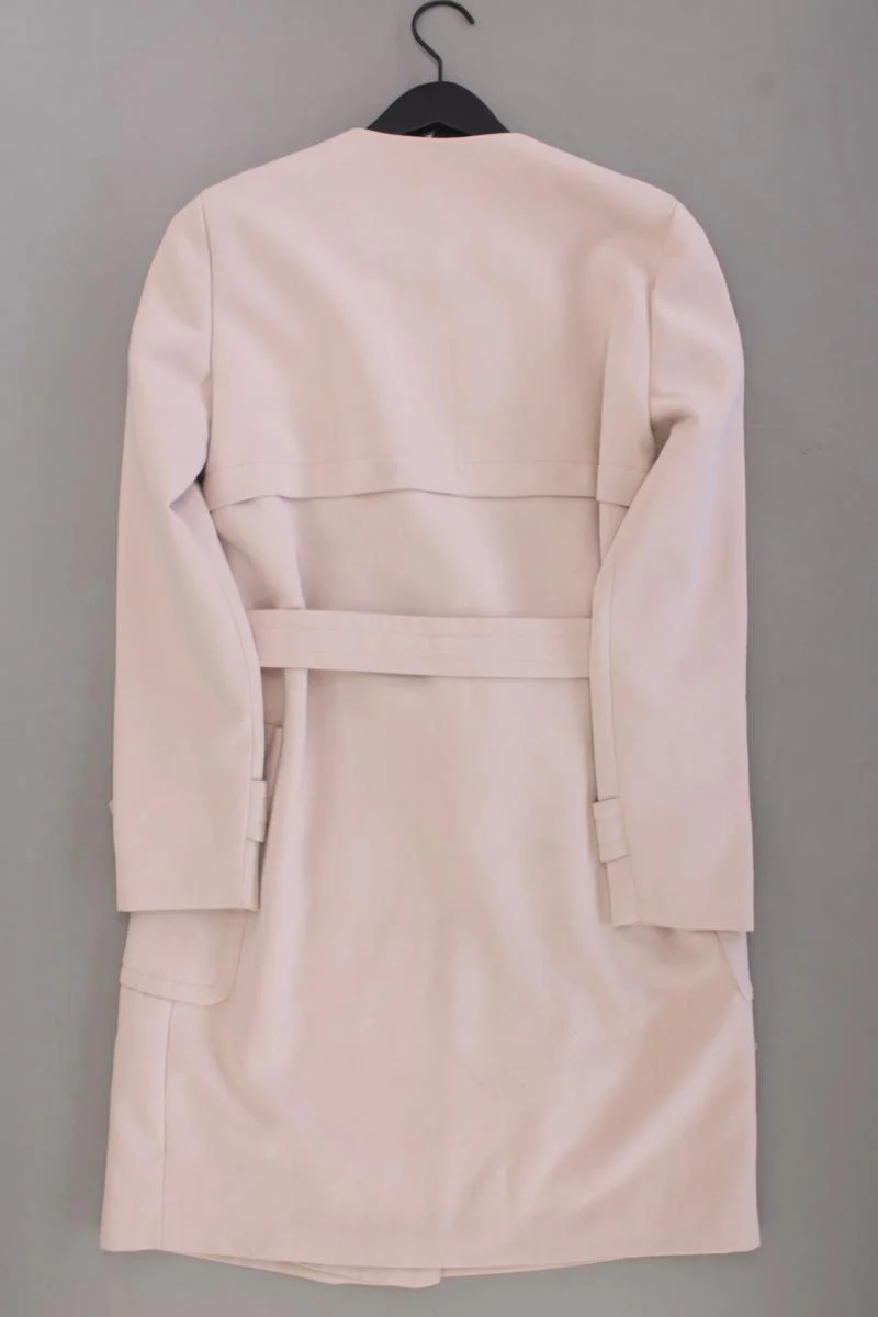Vero Moda Classic Mantel Gr. M mit Gürtel rosa aus Polyester