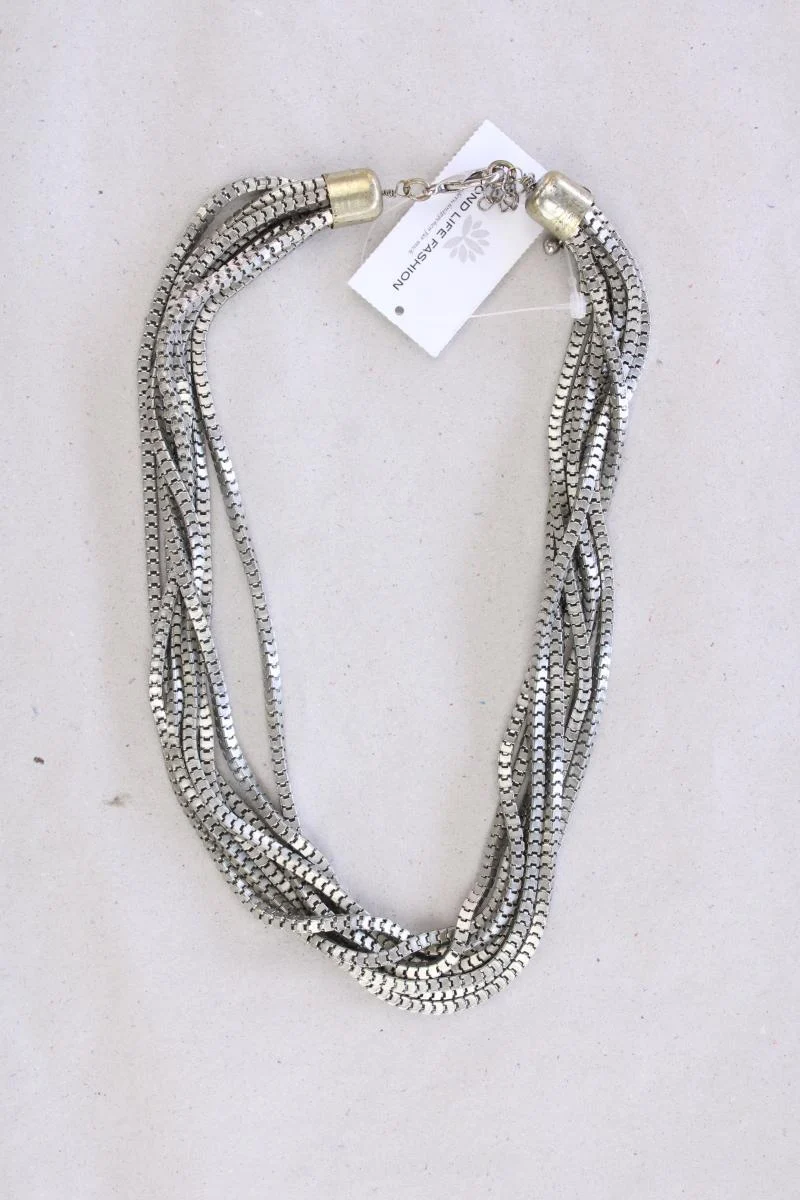 Halskette silber