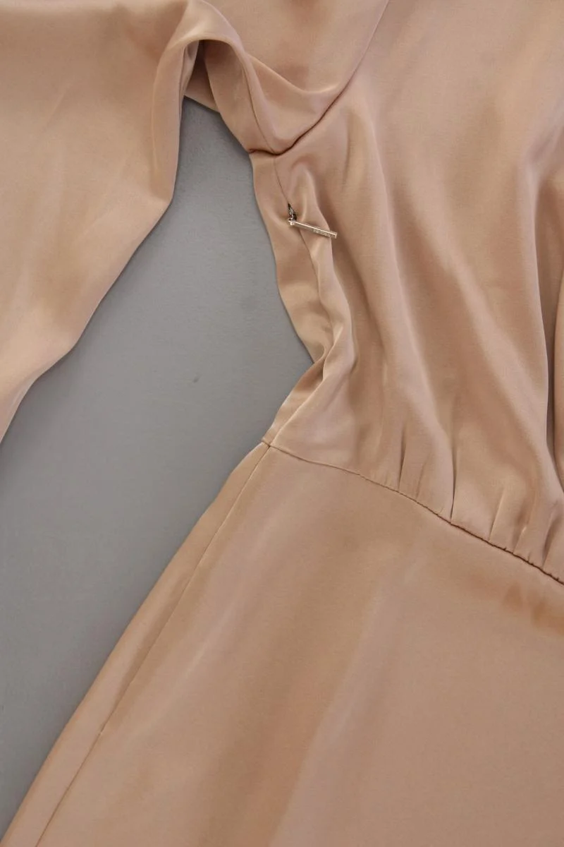 Marc Cain Langarmkleid Gr. 36 neu mit Etikett Neupreis: 349,0€! creme aus Acetat