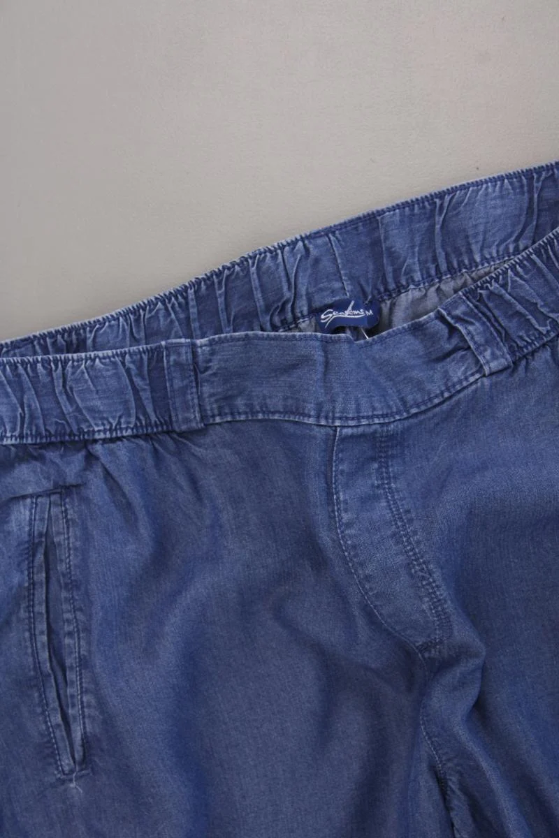 Seasons Stoffhose Gr. M blau aus Lyocell