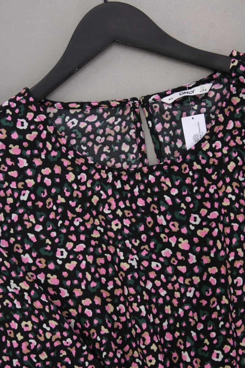 Only Langarmkleid Gr. XL mehrfarbig aus Polyester