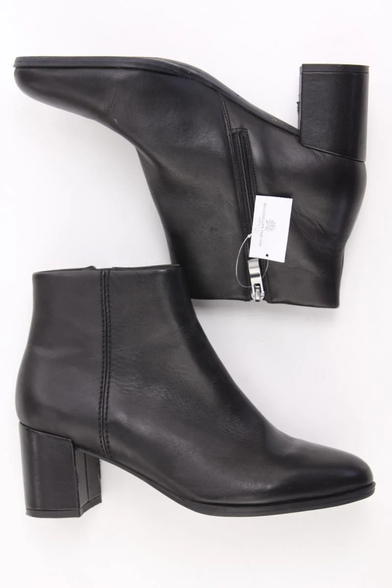 Clarks Stiefeletten Gr. 39 schwarz aus Leder