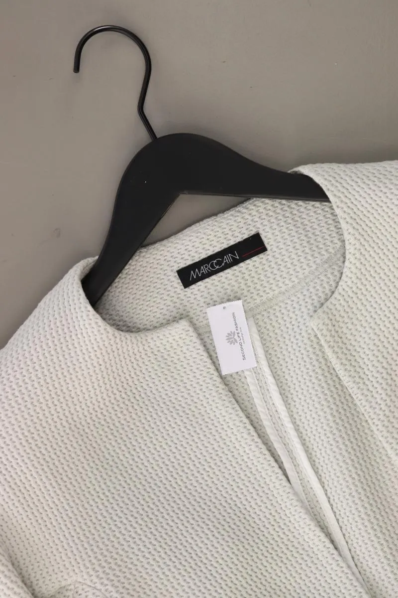 Marc Cain Regular Cardigan Gr. 36 3/4 Ärmel grau aus Baumwolle