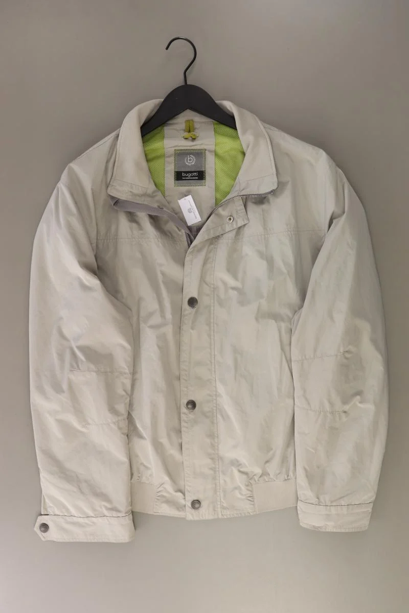 Bugatti Übergangsjacke für Herren Gr. Kurzgröße 28 grau aus Polyester