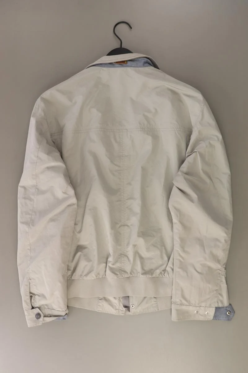 Bugatti Übergangsjacke für Herren Gr. Kurzgröße 28 grau aus Polyester