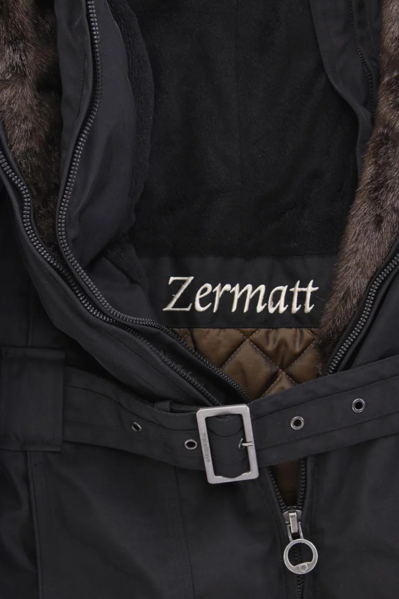 Wellensteyn Zermatt Winterjacke Gr. XL schwarz aus Polyamid