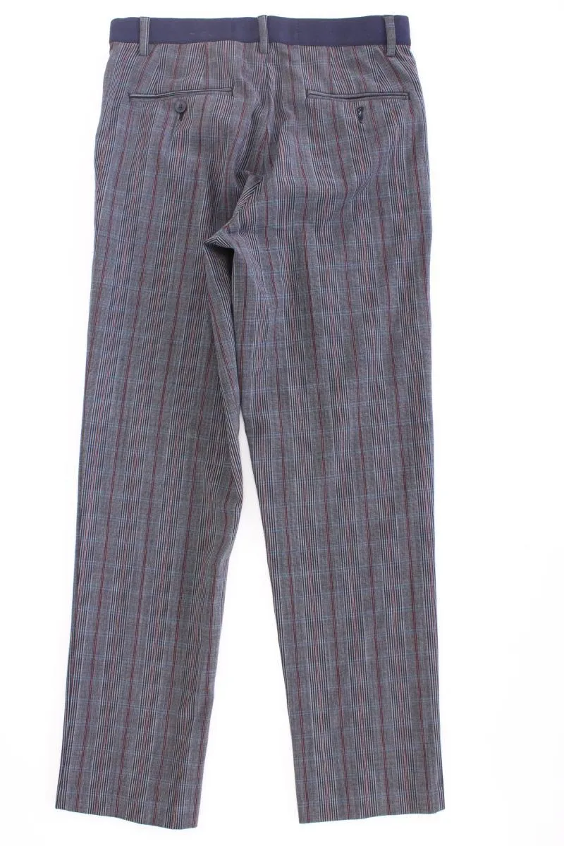 United Colors of Benetton Stoffhose Gr. IT 42 (S) gestreift grau aus Viskose