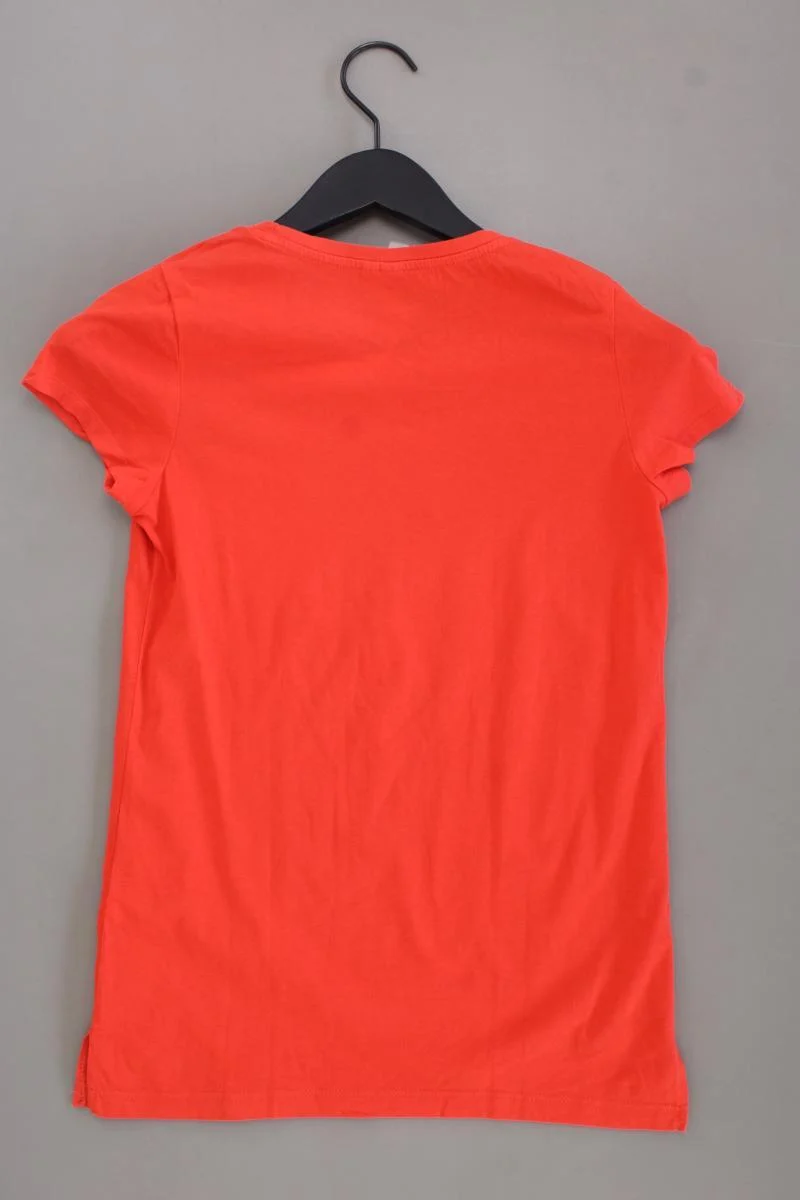 QS by s.Oliver T-Shirt Gr. XS Kurzarm rot aus Baumwolle