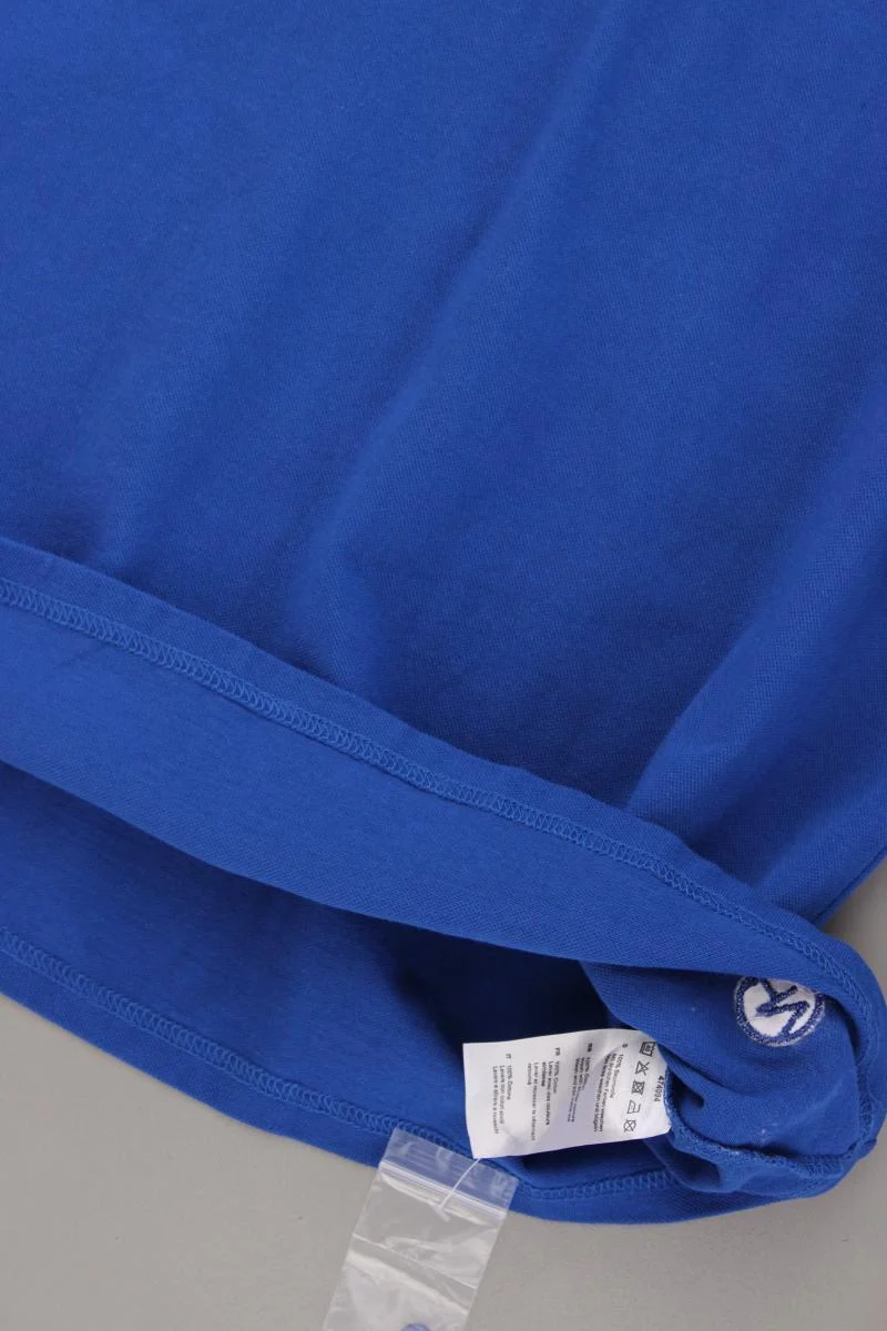 Helena Vera Poloshirt Gr. 46 neuwertig Kurzarm blau aus Baumwolle