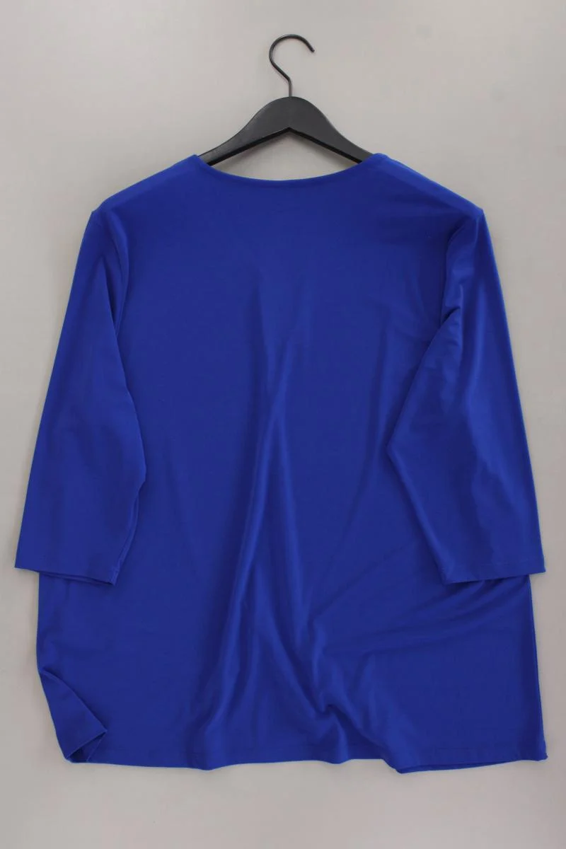 Dujolie Shirt Gr. 50 neuwertig 3/4 Ärmel blau aus Polyester