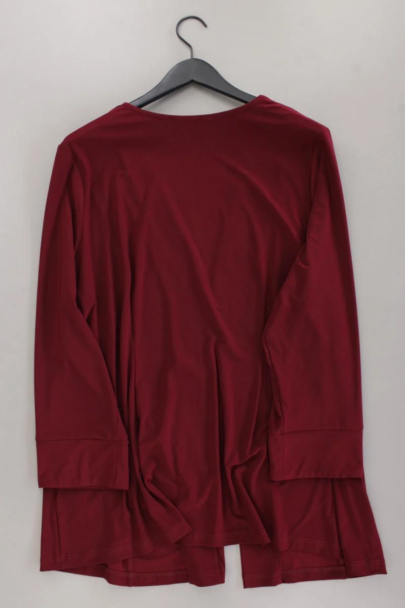Couture Line Strickjacke Gr. 50 Langarm rot aus Polyester