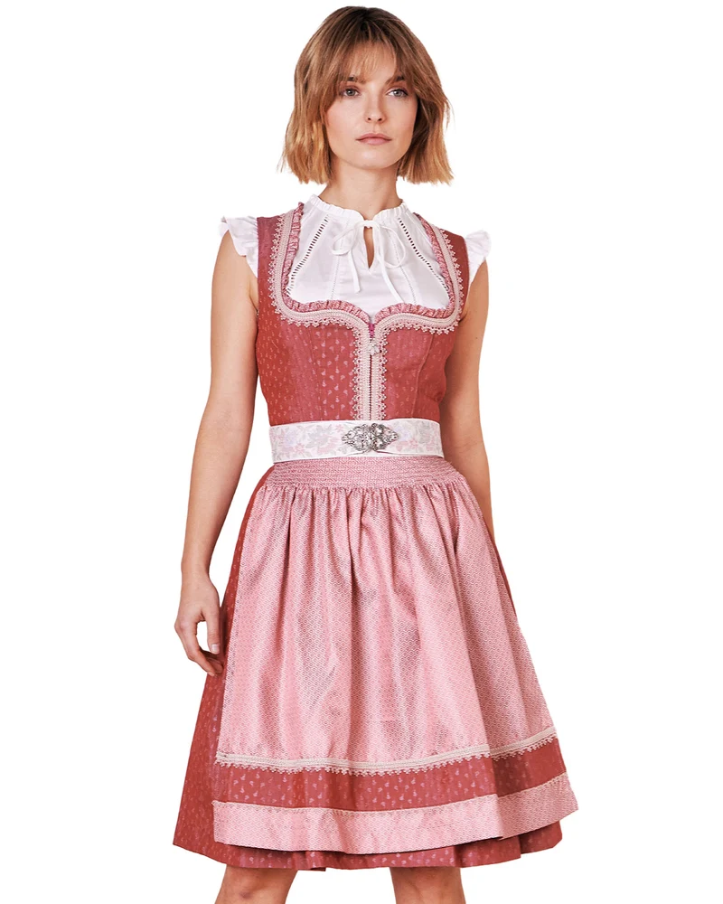 Krüger MADL Dirndl "Roxanne" 417567 | Rose 60cm
