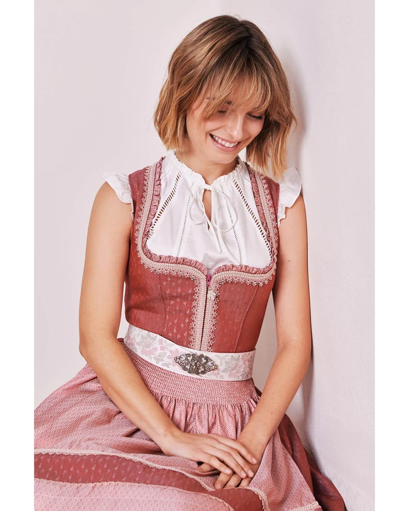 Krüger MADL Dirndl "Roxanne" 417567 | Rose 60cm