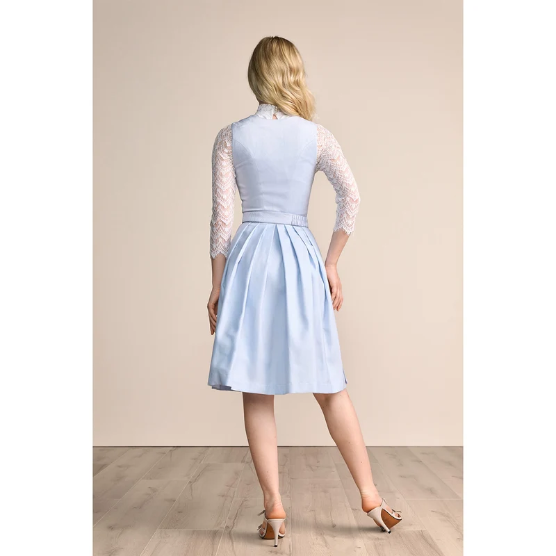 Krüger MADL Dirndl "Alisha" 415468 | Hellblau 60cm