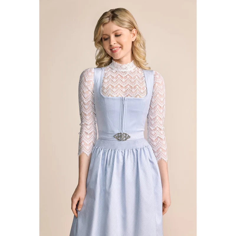 Krüger MADL Dirndl "Alisha" 415468 | Hellblau 60cm
