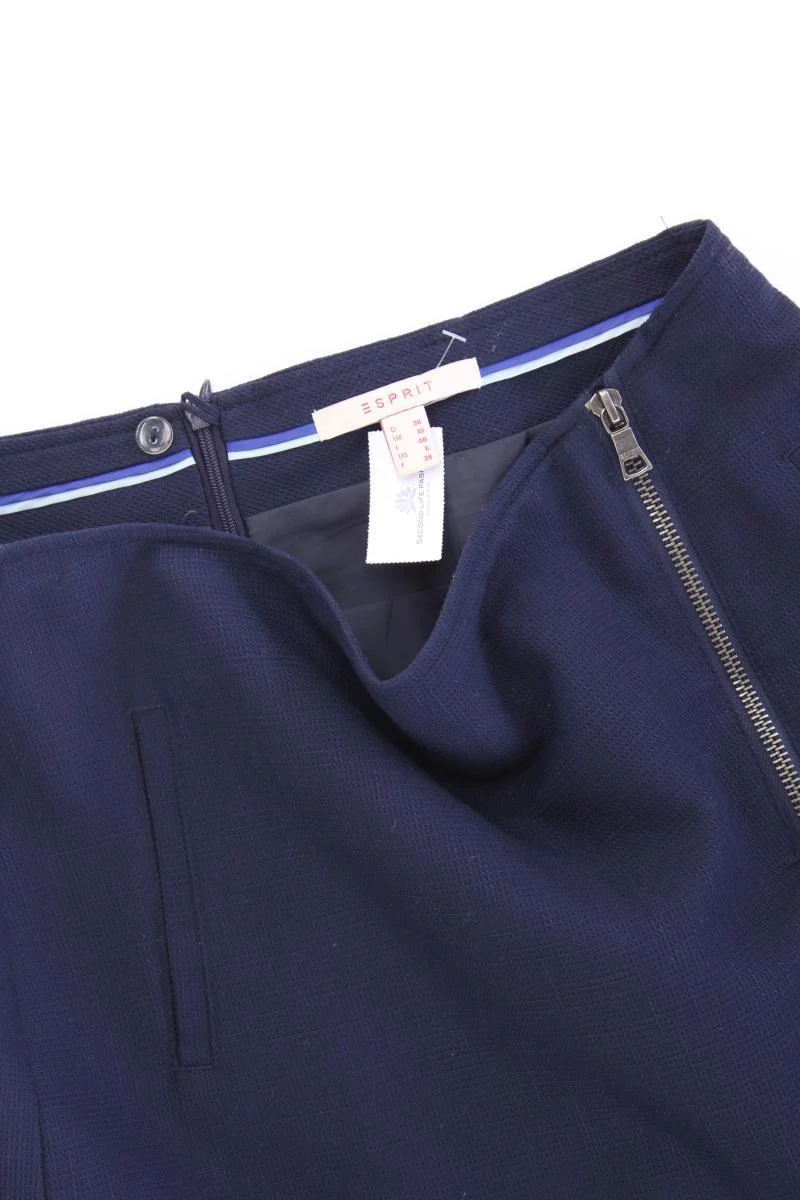 Esprit Rock Gr. 36 blau aus Viskose