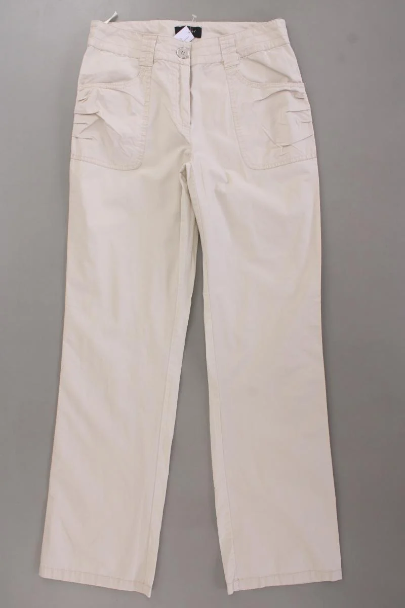 Bexleys Stoffhose Gr. 38 creme aus Baumwolle