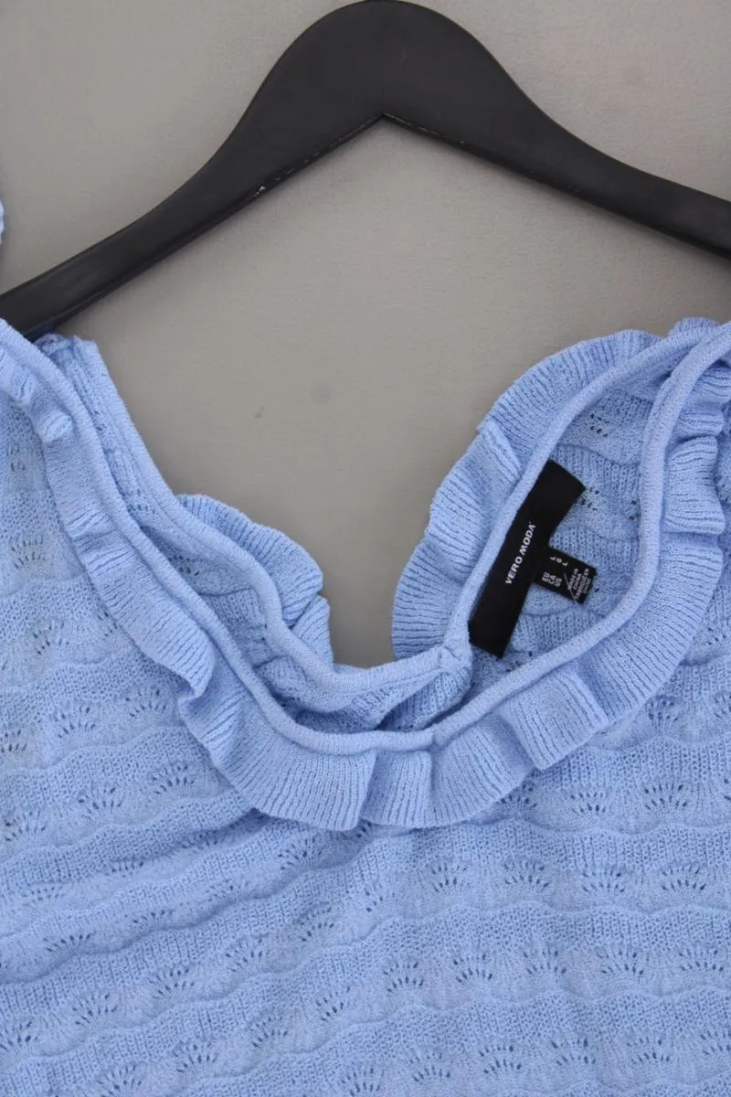 Vero Moda Stricktop Gr. L neuwertig blau aus Polyacryl