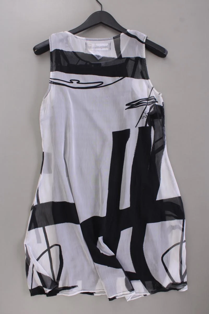 Desigual Chiffonkleid Gr. 36 Ärmellos schwarz aus Polyester