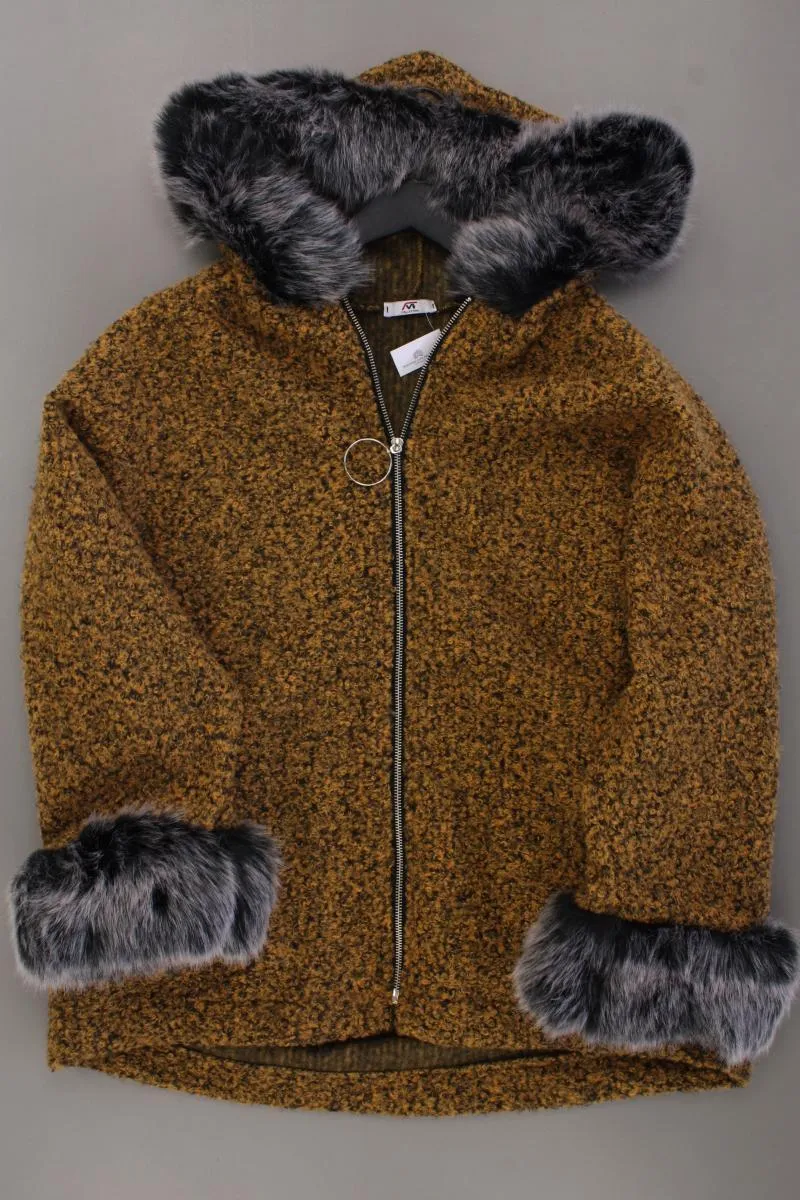 Kapuzenjacke Gr. OneSize neuwertig gelb aus Polyester