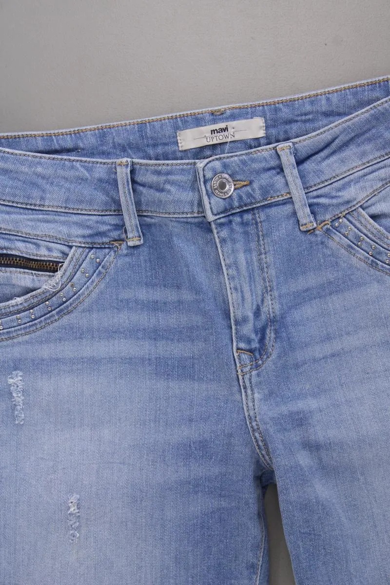 Mavi Jeansshorts Gr. W26 blau aus Baumwolle