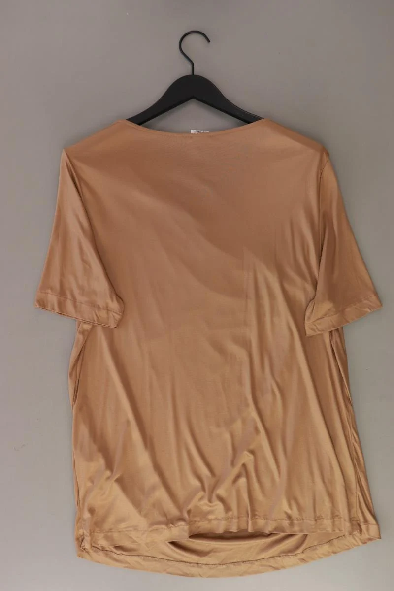 s.Oliver T-Shirt Gr. 48 Kurzarm braun aus Viskose