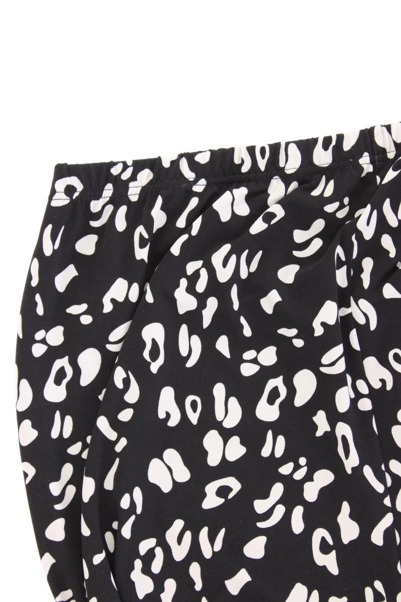 in-Print Stretchhose Gr. 48/50 schwarz aus Polyester