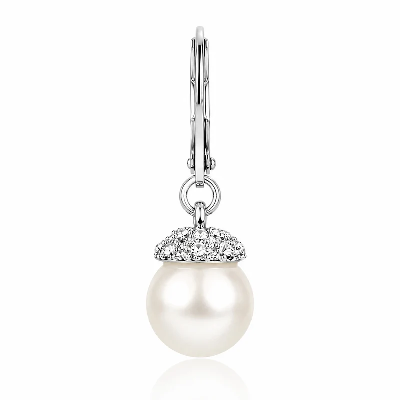 LUISIA® Perlen Ohrringe mit Kristallen von Swarovski®