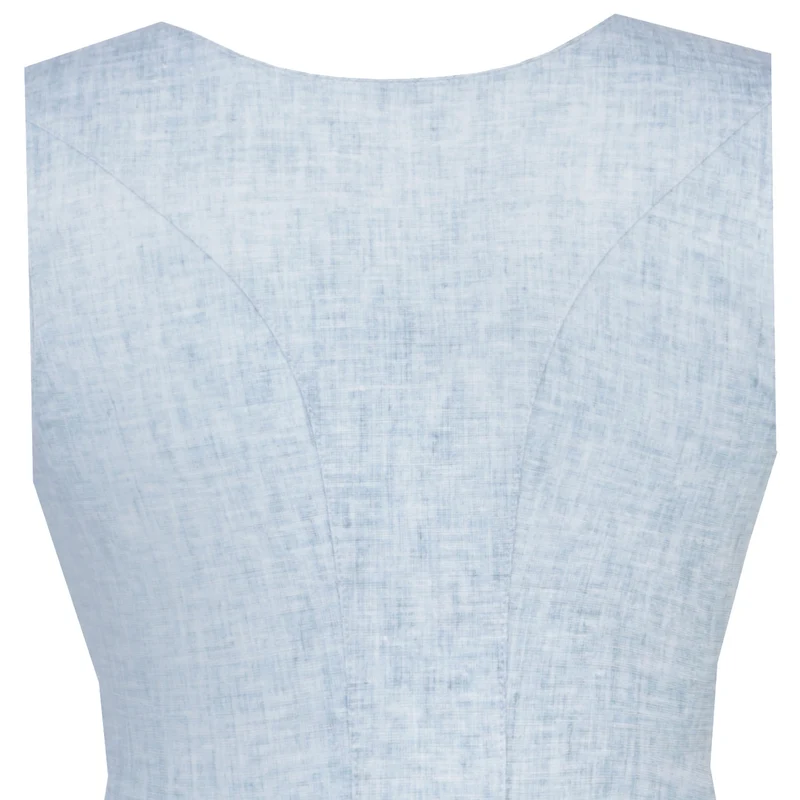 MarJo Trachten Dirndl "Neubiberg" 919765 | Babyblau 65cm