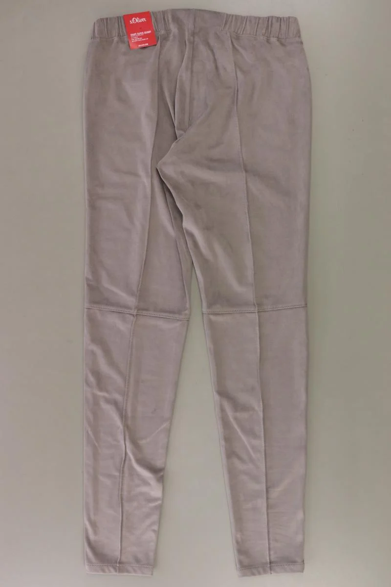 s.Oliver Leggings Gr. 40 neu mit Etikett grau aus Polyester