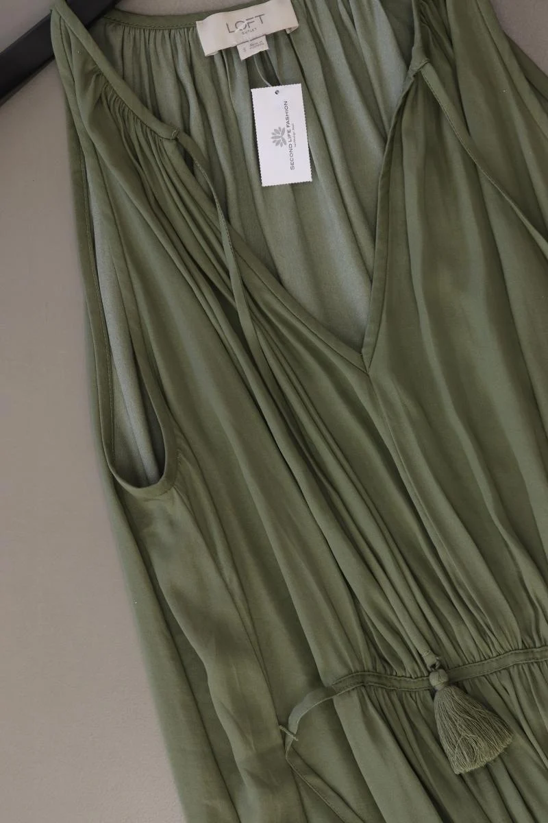 Loft Midikleid Gr. S Ärmellos grün