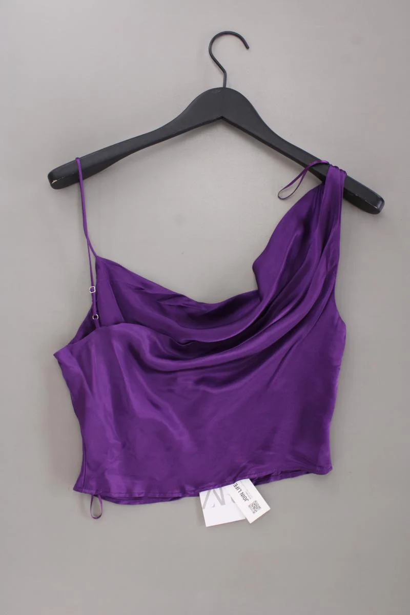 Zara Crop Top Gr. XS neu mit Etikett Neupreis: 19,99€! lila aus Viskose