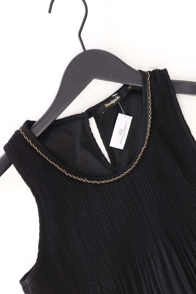 Desigual Abendkleid Gr. 36 Ärmellos schwarz aus Polyester