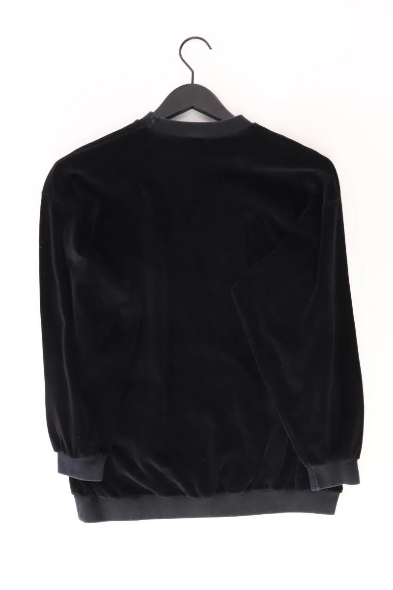 Vintage Pullover mit Stickerei Gr. XXL schwarz aus Polyester