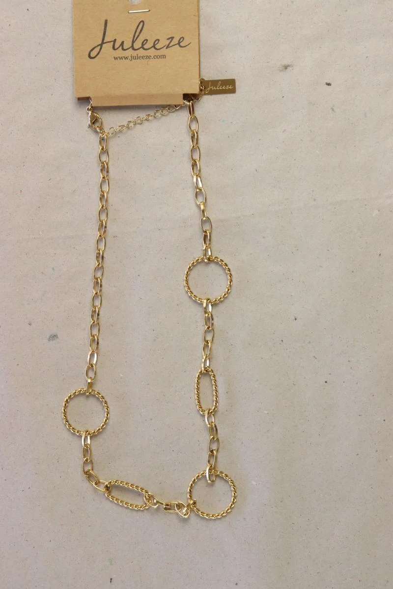 Juleeze Halskette neu mit Etikett gold