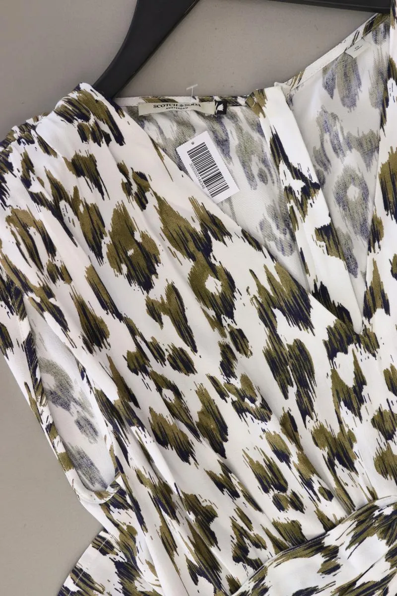 Scotch & Soda Kurzarmkleid Gr. 40 neuwertig mehrfarbig aus Baumwolle