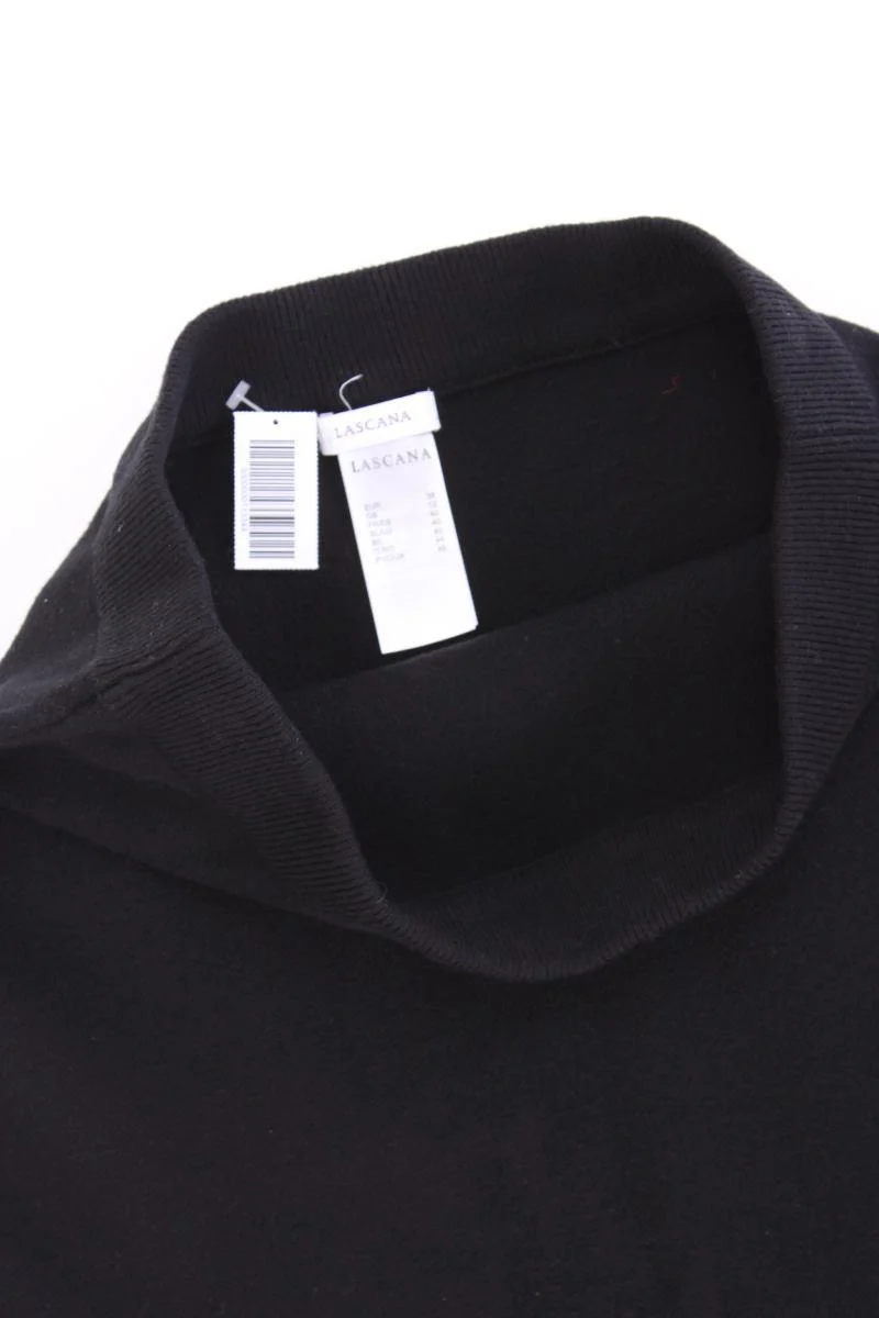 Lascana Strickrock Gr. 36 neuwertig schwarz aus Viskose