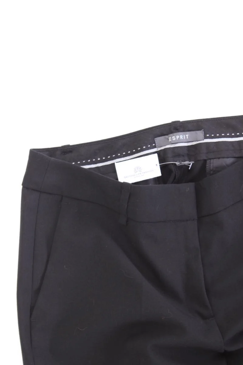 Esprit Anzughose Gr. 34 schwarz aus Polyester