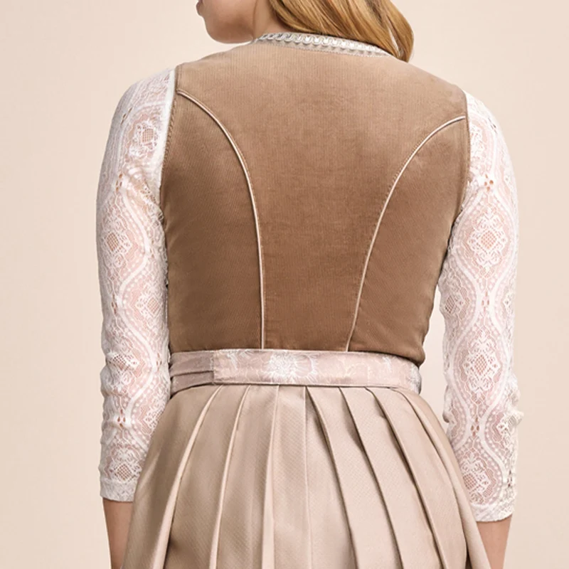 Krüger MADL Dirndl "Elinda" 414869 | Natur 60cm