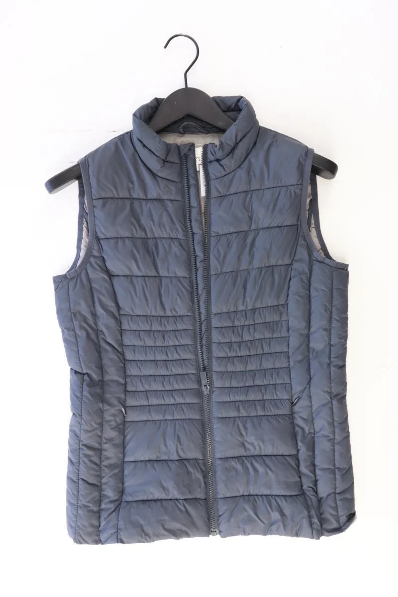 Jake*s Steppweste Gr. 36 neuwertig grau aus Polyester