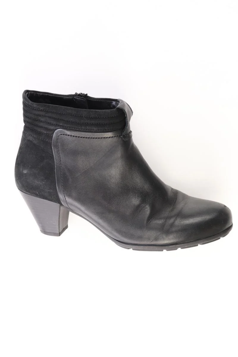 Gabor Stiefeletten Gr. 38,5 schwarz aus Leder