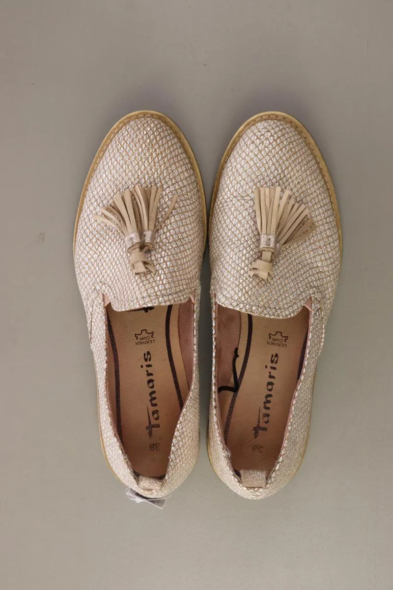 Tamaris Loafer Gr. 38 creme