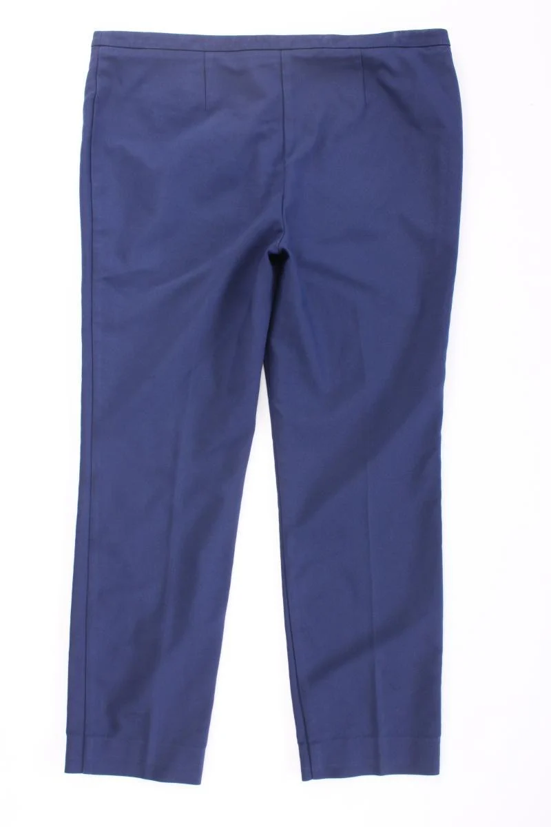 Hallhuber Stoffhose Gr. 42 blau aus Polyester