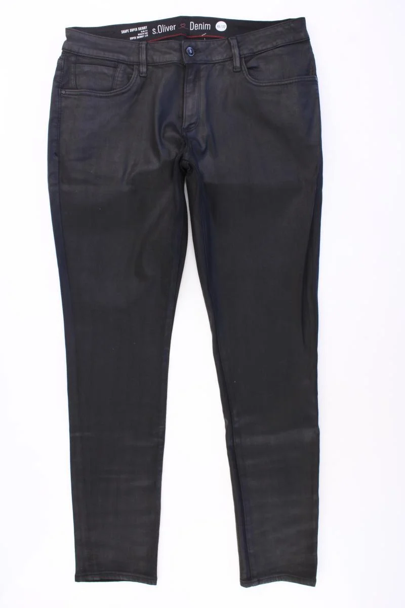 s.Oliver Five-Pocket-Hose Gr. 46/L32 neuwertig schwarz aus Modal