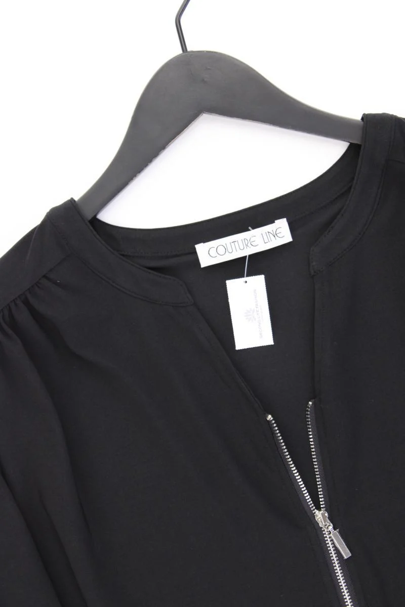 Couture Line Shirt mit V-Ausschnitt Gr. 50 neuwertig 3/4 Ärmel schwarz