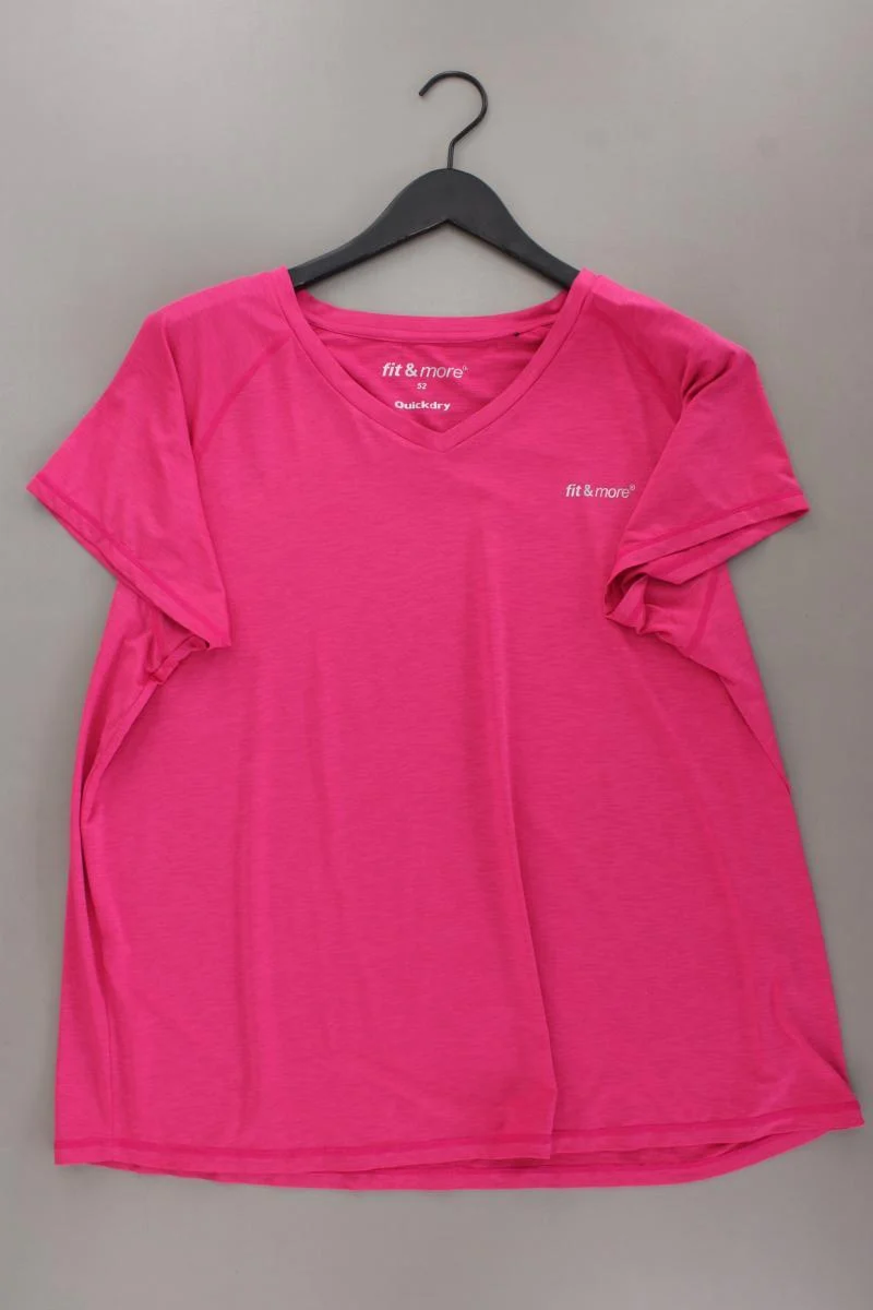 Sportshirt Gr. 52 Kurzarm pink
